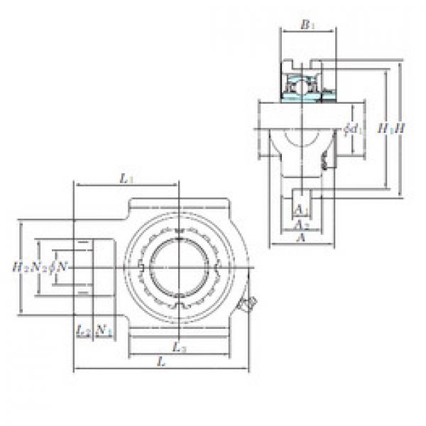 Rodamiento UKT212 KOYO #1 image