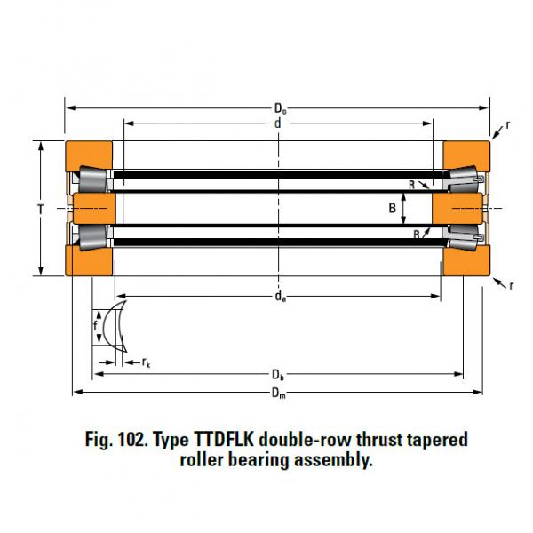 Bearing D3639C Thrust Race Single #4 image