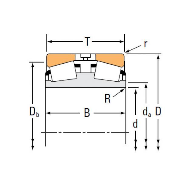 Bearing LM742746TD LM742710 #1 image