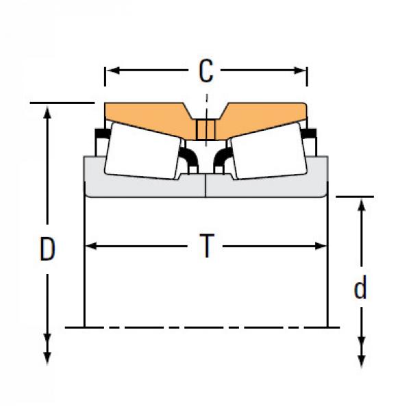 Bearing NA782 774CD #2 image