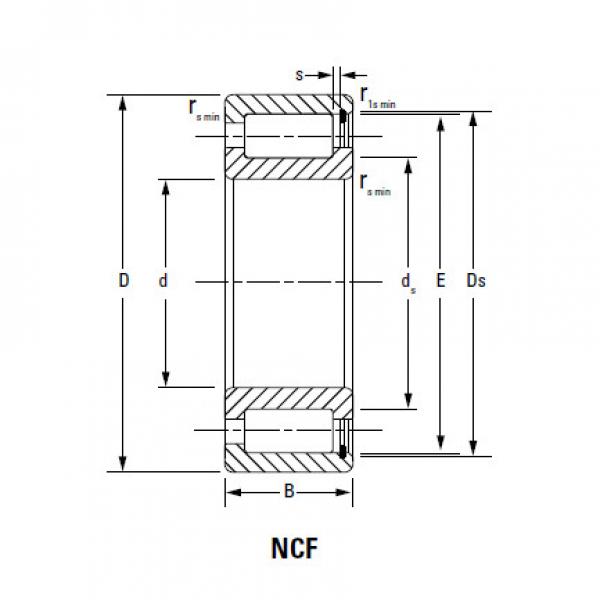 Bearing NCF18/500V #1 image